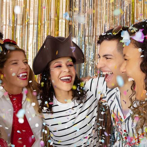 قبعة قرصان ثلاثية الزوايا استعمارية للبالغين - قبعة ذات 3 زوايا - قبعات ثلاثية الزوايا لأزياء الهالوين التنكرية in Kuwait