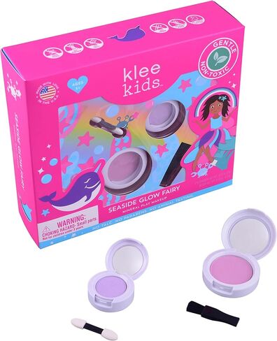 Luna Star Klee Kids Mini Play Makeup Kit. لطيف وغير سامة. صديق للطفل. صنع في الولايات المتحدة. (Twinkle Magic Fairy) in Kuwait