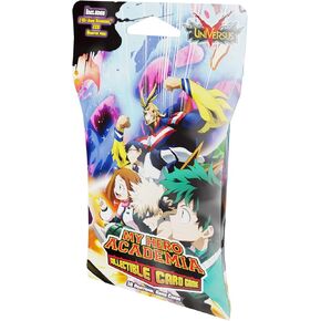 لعبة Jasco Games My Hero Academia Collectible Card Game - Hanging Booster Pack - Wave 1 | لعبة بطاقة التداول | الأعمار 14+ | لاعبين 2 | متوسط ​​وقت اللعب 45+ دقيقة | صنع ، (MHA01M)