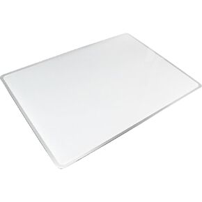 Floortex® Viztex® Glacier White Multi Grid Glass Poard 17 "× 23"