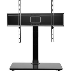 Universal Swivel TV Stand Base Table Top TV Stand for 32-75 Inch TVs 60 Degree Swivel, 12 Height Adjustable Monitor Mount Stand, Max VESA 600x400mm,Holds up to 99lbs TS204