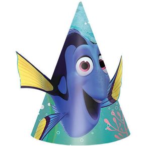 Finding Dory Party Supplies - Cone Hats (8)