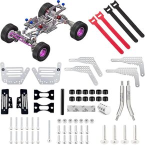GR5 Titanium LCG هيكل مجموعة سكة حديد Frame Frame for Redcat Ascent-18 1/18 Scale RC Rock Crawler Productions