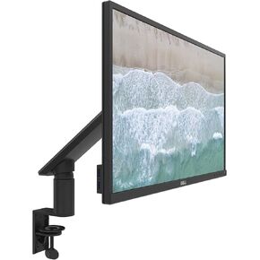 Dell MSSA18 Screen Desk Mount 27 "شاشة مسطحة سوداء سوداء للمكتب (2.27 كجم ، 48.3 سم (19") ، 68.6 سم (27 ") ، أسود ، فضية)