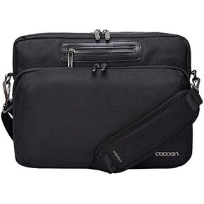 COCOON MMS2505BK BUENA VISTA 13 "Messenger Messenger Sling مع منظم ملحقات الشبكة المدمجة (أسود)