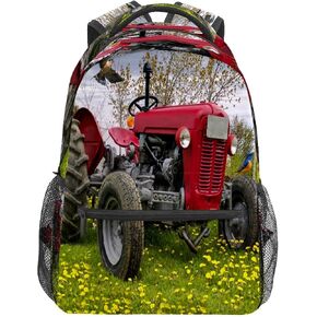 College Bookbag Fish School Bag Business Laptop Backpack Travel Hiking Daypack Large Diaper Bag for Adult Girls Boys