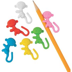 متعة محو القلم الرصاص Express Monkey Pencey - لوازم الفصول الدراسية ، وفضلات الحفلات والهدايا - VBS VBS Hacation Bible School Supplies/Decor - مجموعة كبيرة من 24