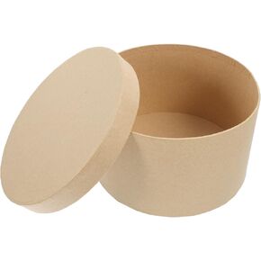 1 Pack Present Box 4.92x2.3 inch Mini Round Present Box Boxes with Lids, Bridesmaid Wedding Proposal for Graduation Birthday Wedding Storage