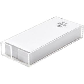 Santa Barbara Design Studio Michel & Co. Acrylic Holder and Notepad Set, 4.3 x 10-Inch, Busy Bee