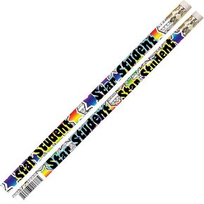 Musgrave Pencil Company Star Student Pencilys ، 12 لكل حزمة ، 12 حزمة