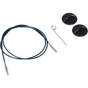 سلك دوارة زرقاء قابلة للتبديل (30 ''/76 سم لجعل 100 سم/40 'مع إبر 5 "IC)