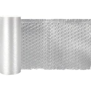 LDS Length 984ft cushion cushion roll roll bubble air pillow spalow wrap wrap cushion air cushion (Air Bubble Movie - inflatable bubbles - 15 "x10" x20μm)