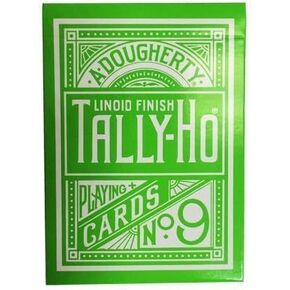 Green Tally Ho Resever Circle Back Limited Edition Praild Cards