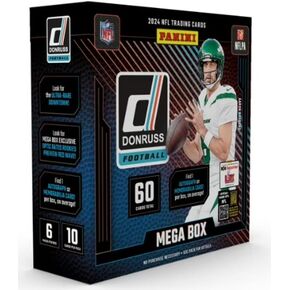 2024 Donruss Mega Box Trading Cards (60 Plug/Box) (Downtowns؟) ابحث عن Williams و Daniels و Maye و Nix و Penix و McCarthy Rookies! ابحث عن توقيعات ممكنة!
