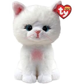 Ty Beanie Boo Amelia The White Cat - 6"
