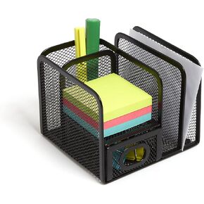 Tru Red TR57532-CC 5 Compartment Wire Mesh Accessory حامل ، Matte