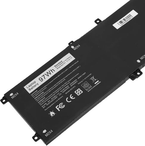 97Wh X8VWF Battery 11.1V Replacement for Dell Latitude 14 Rugged 5404 5414 E5404, Latitude 14 Rugged Extreme 7404 7414 E7404, fits 0X8VWF 4XKN5 CJ2K1 XN4KN YGV51 DKNKD 5XT3V 451-12188 P45G P45G001 in Saudi Arabia