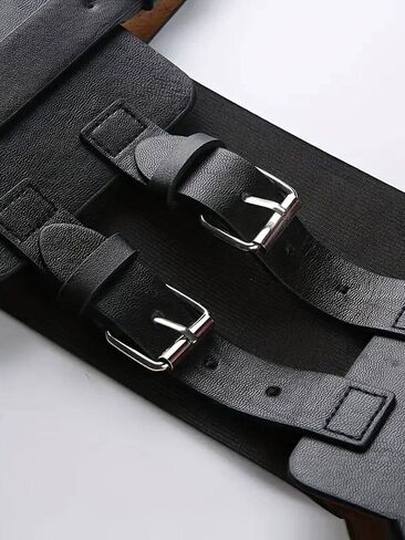 Leather Body Chain Adjustable Waist Chain Belt,Gothic Fashion Waist Belt for Women in Saudi Arabia