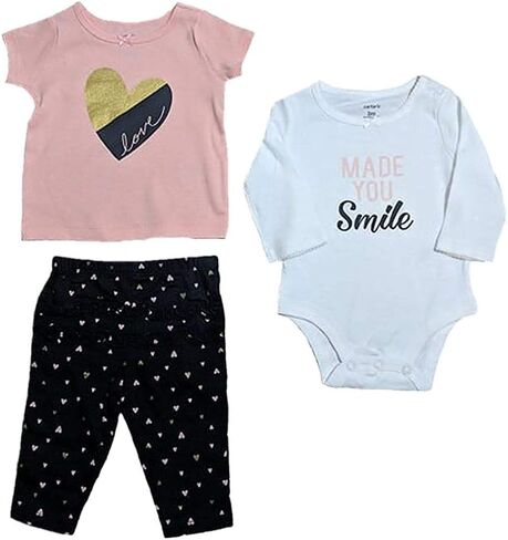 Carter's Baby Girls Take Me Away 3-Piece Little Character Set in Kuwait