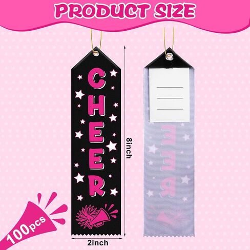 100pcs Award Award Ribbon Bulk 8 "× 2" جوائز شرائط المشاركة مع بطاقة الحدث وشرائط ميدالية الهتاف للأطفال مسابقة الأحداث الرياضية المدرسية للطلاب in Kuwait