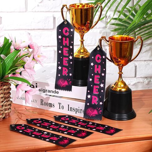 100pcs Award Award Ribbon Bulk 8 "× 2" جوائز شرائط المشاركة مع بطاقة الحدث وشرائط ميدالية الهتاف للأطفال مسابقة الأحداث الرياضية المدرسية للطلاب in Kuwait