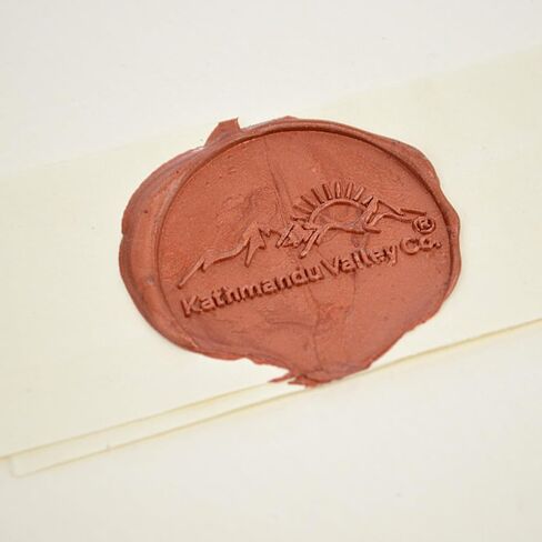 Kathmandu Valley Co. 8.5x11 inch 100% Cotton 90 GSM, Off-White Vintage Deckle-Edge Handmade Printer Paper from Recycled Textile Surplus for Inkjet and Laser Printers (100 Sheets) in Kuwait