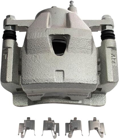 TRQ Front Brake Caliper Set Compatible with 2014-2018 INFINITI Q50 2017-2018 Q60 2016-2017 QX50 2014-2019 Nissan Rogue in Saudi Arabia
