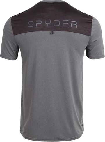 Spyder Men's Athletic T-Shirt - 2 Pack Dry Fit Short Sleeve Performance Sports Tee (S-XL) in Kuwait