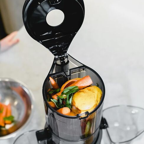Omega Time Saving Batch Juicer, Cold Press Juicer, Black in Kuwait