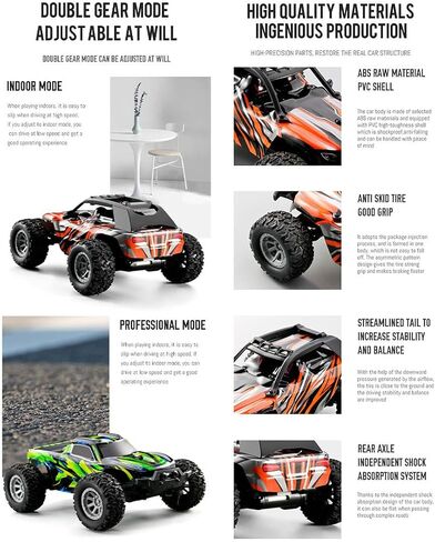 سيارة مكافحة عن بعد RC ، 20 كم/ساعة عالية السرعة RC سباق Race ، 2.4 جيجا هرتز 1:32 RC Mini Electric Drift Off-Road Model in Kuwait