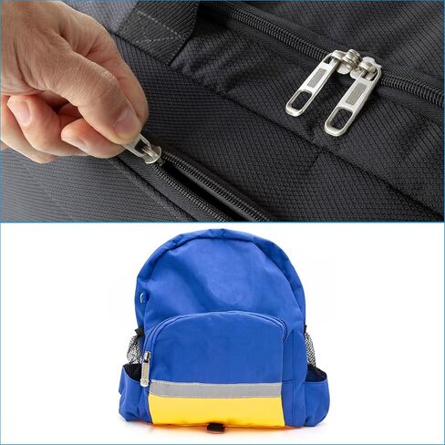 PATIKIL Zipper Pull Replacement, 8 Pcs Detachable Metal Zipper Tab Repair Kit Handle Fixer Extension for Luggage Backpacks Suitcase, Gold Tone in Saudi Arabia