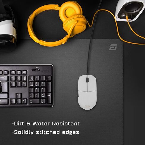 لوحة ماوس ألعاب ENDGAME GEAR MPC 1200 Cordura، وسادة مكتب مضادة للانزلاق، مقاس 47.24 بوصة × 23.62 بوصة، إصدار ستيلث، أسود in Kuwait