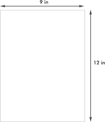Somime 100 Pack Backing Boards, 11x14 Uncut White Mat Boards, Acid-Free Backerboards for Art Prints, Ideal for Photos, Pictures, Prints, and Frames in Saudi Arabia