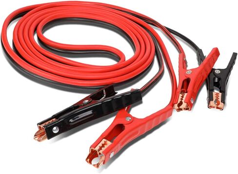 DNA Motoring BBC-T1 Heavy Duty 12ft 10Gauge Booster Cable Power Jumper 200Amp in Kuwait