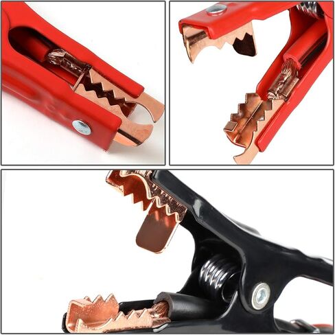 DNA Motoring BBC-T1 Heavy Duty 12ft 10Gauge Booster Cable Power Jumper 200Amp in Kuwait