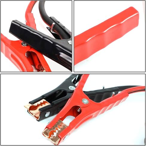 DNA Motoring BBC-T1 Heavy Duty 12ft 10Gauge Booster Cable Power Jumper 200Amp in Kuwait