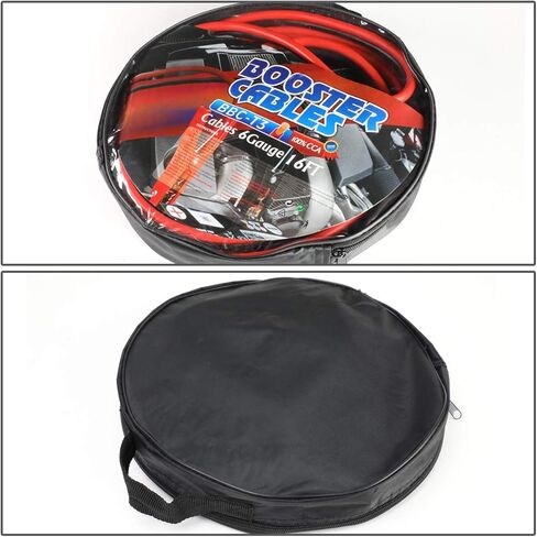 DNA Motoring BBC-T1 Heavy Duty 12ft 10Gauge Booster Cable Power Jumper 200Amp in Kuwait