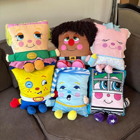 Window Rattler Plush - 2-in-1 Toy & Pillow, 80's Nostalgic Plush Pal Reimagined, Stuffed Rectangular Character, Cozy Nap & Play Design in Saudi Arabia