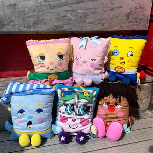 Window Rattler Plush - 2-in-1 Toy & Pillow, 80's Nostalgic Plush Pal Reimagined, Stuffed Rectangular Character, Cozy Nap & Play Design in Saudi Arabia