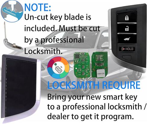 Smart Key Fob for Acura Integra 2022-2024, Alliskeys Proximity Key Fob Replacement for Acura 2023-2024 KR5TP-2 A3C0882310000 72147-3S5-A01 in Saudi Arabia