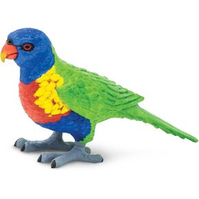Safari Ltd. Lorikeet Figurine - Detailed 2.5" Plastic Model Figure - Fun Educational Play Toy for Boys, Girls & Kids Ages 3+