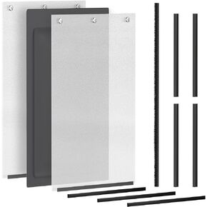 Dog Door Replacement Flaps (Medium), Doggie Door Replacement Flaps Made of Non-Toxic Material, Weather Resistant, Replacement Flap (Medium)
