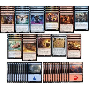 Elite Pirate Deck - Izzet Red Blue - Modern Legal - Custom Built - Magic The Gathering - MTG - 60 Card!