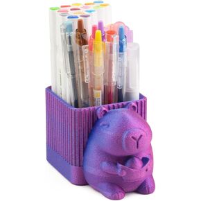 حامل قلم قلم رصاص لطيف Capybara ، مستلزمات قرطاسية تخزين المكتب ، حامل قلم رصاص للمكتب ، المدرسة ، غرفة النوم والغرور ، ملحقات المكتب