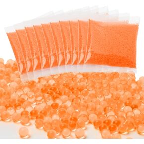 100،000 جولة إعادة ملء Blaster Blaster ، ذخيرة Orange Blaster (7-8 مم ، 10 حزم ، 10000 قطعة لكل عبوة) ، الرصاص Gel splat ، تتراوح أعمارهم بين 14 وما فوق