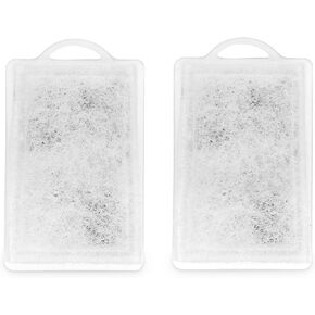 Mighty Mighty Aquarium Filter Hob Hob Media-Fish Tank Filters استبدال ، مرشح حوض السمك الصغير المعلق ، خرطوشة مرشح بديلة-S MG04 بديل ، 2 عبوة