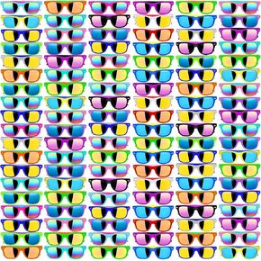 48 Pack Kids Sunglasses Party Favors ، Neon Sunglasses Bulk ، Phitchrens Sunglasses Boys Girls Girls Eyewear Pack for Goody Bag Fillers Summer Beach Pool Party Supplies Age for 3-8