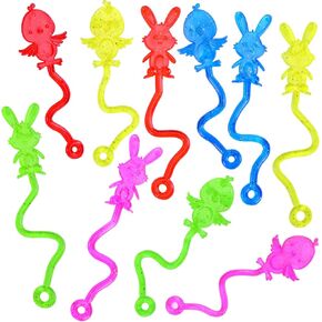 Codree 50 PCS Glitter Easter Latter Hands Toys ، Bunny Chick Latcy Latcy ، لعبة حسية تحت عنوان عيد الفصح للأطفال