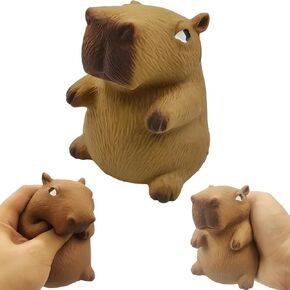 محاكاة تخفيف الإجهاد Capybara Squeeze Ball - Squishy Balls للأطفال والبالغين ، لعبة حسية ل ADHD التوحد