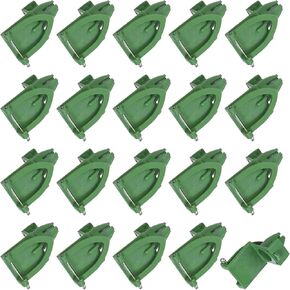50-Pack Boutonnieres Safety Pins, Plastic Triangle Corsage Pin Buttonhole Flowers Pins for Wedding/Bridegroom Brooch/Party, Safety Clips Holder [4.5cm, White]